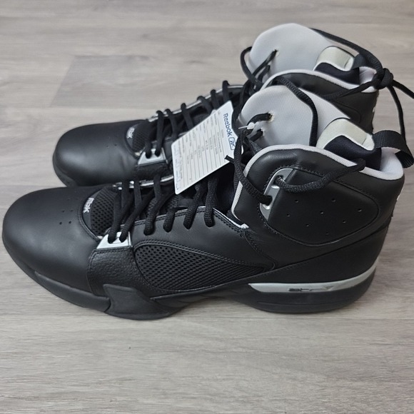 Rare Vintage Reebok ATR 2nd Coming Basketball Shoes Mens 15.5 Promo Sample Black - Picture 1 of 11